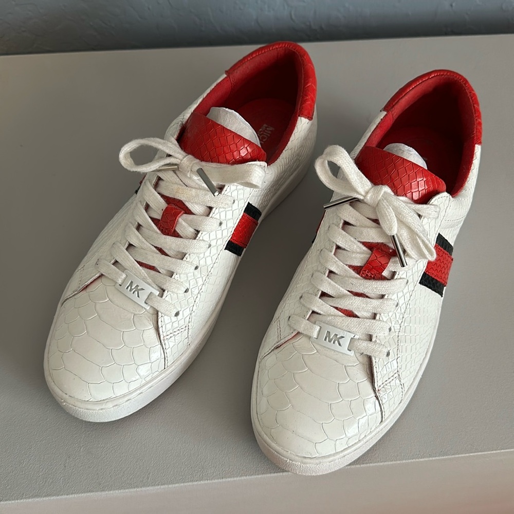 Michael Kors leather sneakers
